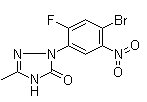 3H-1,2,4-Triazol-3-one, 2-(4-bromo-2-fluoro-5-nitrophenyl)-1,2-dihydro-5-methyl-